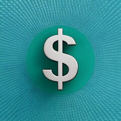 Fototapeta premium dollar sign icon 