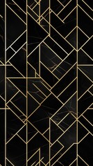 Black gold tile pattern.