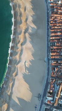 Beautiful Nazare beach