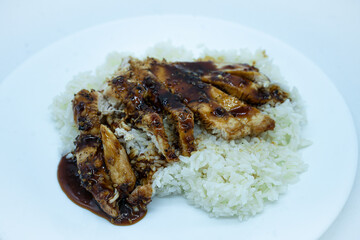 Grilled Teriyaki Chicken & Rice