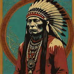 Obraz premium Native American
