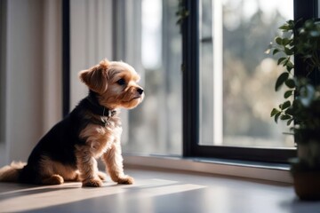 'cute pets looking two owner small away dog standing searching legs indoors waiting window pet indoor home nobody jack russell beautiful happy friendship sad observe animal terrier remember look calm'