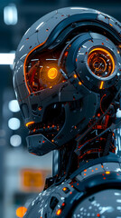 Fototapeta premium Cyber Resilient Workforce Training:Recognizing and Responding to Digital Threats in a 3D Rendering