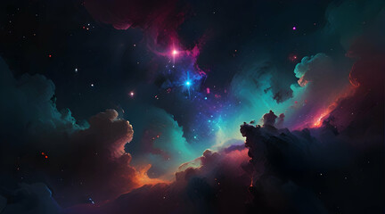 Fototapeta premium person in the space