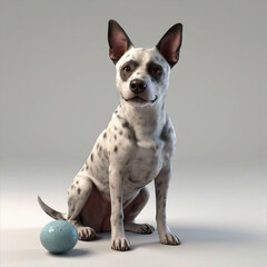 3D Dog Model
