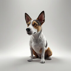 3D Dog Model