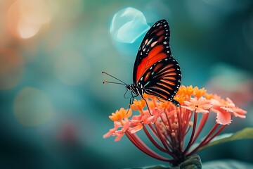 butterfly on flower