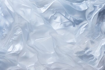 Fototapeta premium Plastic wrap backgrounds ice abstract.