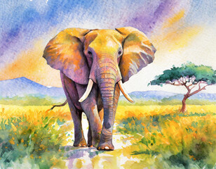 elephant illustration