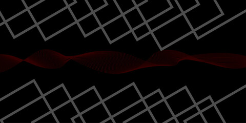 Black rectangular, design concept, AI format geometric pattern blank sheets blurred background for background technology lines vector. You can use for poster design artwork, template, banner, 