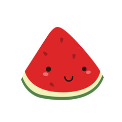 cute fruit illustration design 