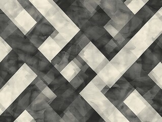 A simple geometric pattern of intersecting lines in shades of grey, evoking a sense of modern elegance and sophistication. 