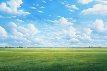 Obraz premium Meadow background landscape sky backgrounds.