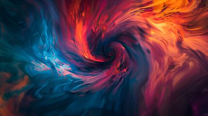 "Mesmerizing Abstract Colorful Background: Swirling Vortexes"
