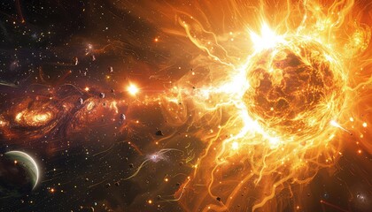 Stellar Evolution, Illustrate the life cycle of stars from birth to death