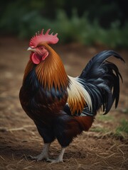 photography of rooster