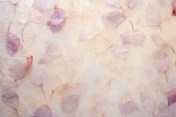 Fototapeta premium Beige mulberry paper petal backgrounds textured.