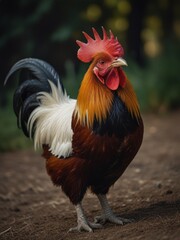 photography of rooster