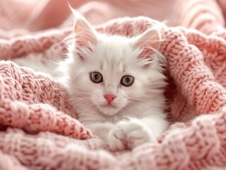 A cat hiding in a sweater