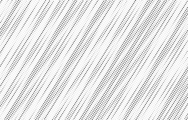 Diagonal, oblique, slanting dots lines, stripes geometric vector pattern. Abstract halftone texture and background. Vector illustration.	Diagonal halftone background.  - obrazy, fototapety, plakaty