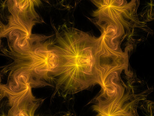 Imaginatory fractal abstract background Image