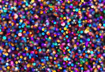 'shiny glowing texture seamless dotty variegated sprinkles bokeh all confetti multicolor pattern print Magical effect blur glow Falling background Multicolor sparkly party'