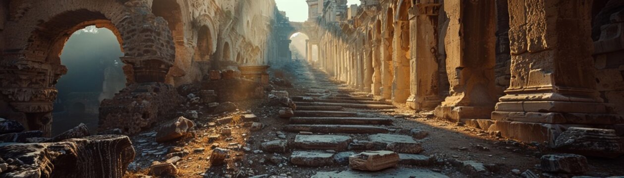 An AI unravels mysterious predictions hidden within ancient Roman ruins as a clandestine organization's risky scheme takes shape.