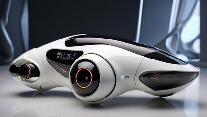  futuristic self-driving car 