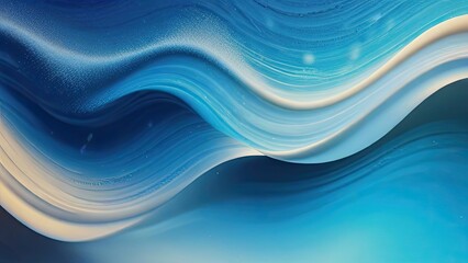 Fototapeta premium abstract blue wave background
