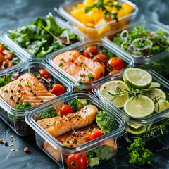 Nutritious meal prep program created for optimal health and wellness goals