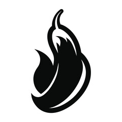 Fire Chili Logo food Restaurants vector Illustrations design