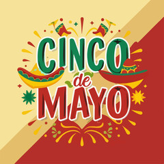 Cinco de mayo typography , Cinco de mayo lettering , Cinco de mayo calligraphy , Cinco de mayo  inscription , Cinco de mayo 