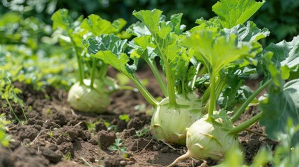 On a sunny summer day picture this vibrant kohlrabi with its lush leaves proudly flourishing in your garden It s not just any vegetable it s a key player in your vitamin packed salads gettin