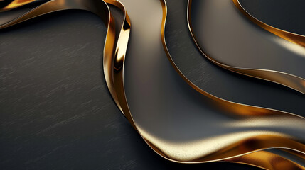 Luxurious golden curves dance on a sleek ebony background, creating a cover design that speaks of elegance and exclusivity.