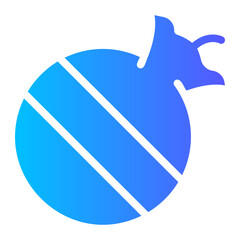 smoke bomb gradient icon