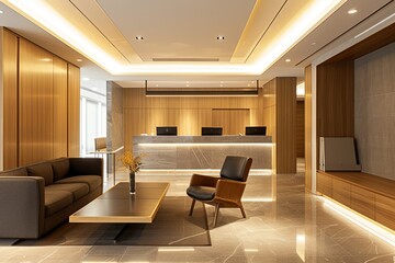 Clean, Minimalist Office Design: Adaptable Spaces with Artful Lighting