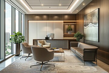 Luxurious and Comfortable Contemporary Corporate Spaces: Redefining Work Environments