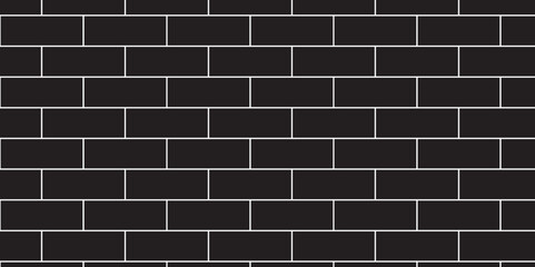 Black brick wall background. Architecture construction stone block brick wallpaper. seamless building cement concrete wall grunge background.	
