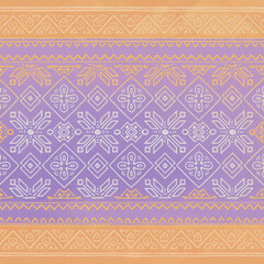 traditional thai style fabric