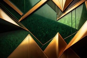 Vintage retro luxury art deco style, geometric pattern abstract wallpaper texture