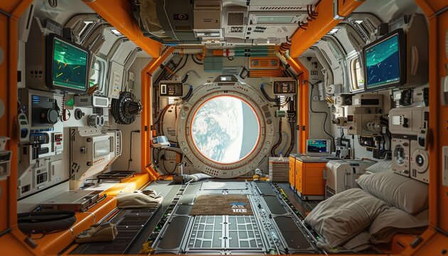 Shuttle Crew Activities, Capture the daily routines and tasks of astronauts inside the space shuttle