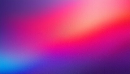 Whispering Hues: Red, Pink, Blue, and Purple Abstract Gradient with Subtle Noise Grainy Texture