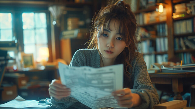 woman shopping in supermarket - Powered by Adobe