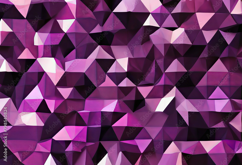 Poster concept background geometric vector low illustration color poly original purple pattern design techn