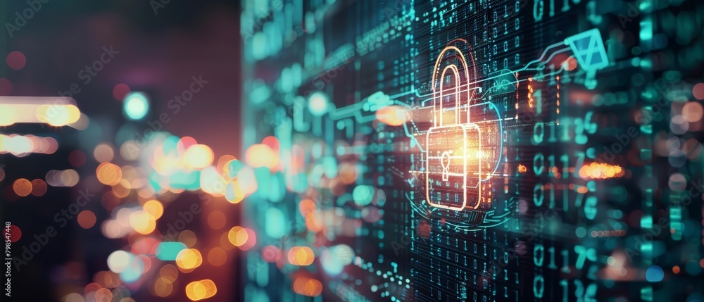 Poster protect your data with our state-of-the-art security system.