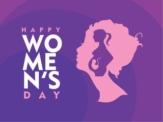 Happy Womens Day Poster Template