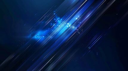 Dark blue color light abstract technology background