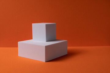 stand 3d geometric shape