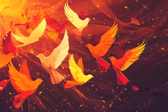 Pentecost Suday, The Roman Catholic Church therefore observes this day as the Feast of the Holy Spirit, And it is also the birthday of the church