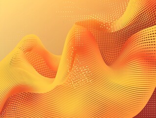 minimal orange gradient background with halftone, abstract creative scratch digital background, modern landing page concept vector